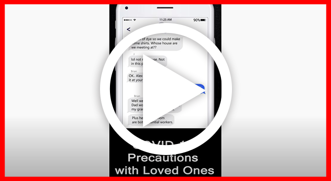 An image of a phone screen. A play icon is over the phone screen to indicate that the image links to a video.
