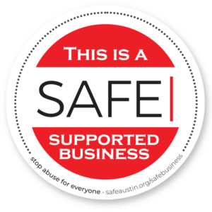 Logotipo de empresa con apoyo de SAFE